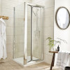 ICE Chrome 700mm Bi-Fold Shower Door 6mm Glass (1850mm)