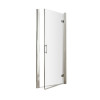 Pacific Chrome 800mm Hinged Shower Door