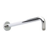 Round Chrome Wall Mounted Shower Arm 300mm