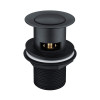 450mm Cloakroom Wall Hung Basin with Matt Black Tap & Waste Package