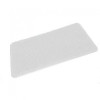 Comfort PVC Bath Mat - White 650mm x 370mm