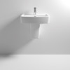 Bliss 520mm Basin & Semi Pedestal - 1 Tap Hole
