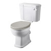 Old London Richmond Close Coupled Traditional Toilet with Lever Cistern