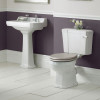 Old London Richmond Comfort Height Close Coupled Traditional Toilet with Lever Cistern