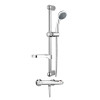 Dallas Chrome Thermostatic Mixer Shower & Slider Rail Kit