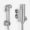 Douche Shower Spray Kit & Mini Thermostatic Valve - Chrome