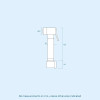Douche Shower Spray Kit & Mini Thermostatic Valve - Brushed Brass