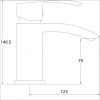Diamanti Matt Black Basin Mono Mixer & Slotted Sprung Basin Waste