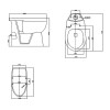Doc M Pack - Disabled Toilet, Basin & Grab Rails - White