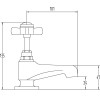 Eden Chrome Basin Taps