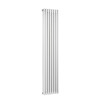 Traditional Triple Column White 8 Panel Radiator 380mm x 1800mm