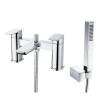 Hydro Chrome Deck Mounted Bath Shower Mixer & Shower Kit