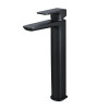 Hydro Matt Black High Rise Basin Mono Mixer