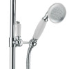 Hynar Traditional Chrome Thermostatic Dual Control Exposed Shower Mixer Kit