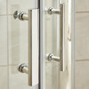 Pacific 860mm Single Door Quadrant Shower Enclosure, Tray & Waste