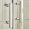 Pacific 900mm x 760mm Offset Quadrant Shower Enclosure, Tray & Waste - Left Hand