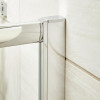 Pacific 900mm x 760mm Offset Quadrant Shower Enclosure, Tray & Waste - Left Hand