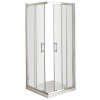 Pacific 900mm Corner Entry Enclosure Package With Tray & Waste