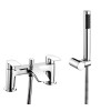 Khloe Chrome Bath Shower Mixer & Shower Kit