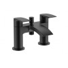Khloe Matt Black Bath Shower Mixer & Shower Kit