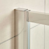 Hudson Reed Apex Chrome 1000mm x 800mm Offset Quadrant Shower Enclosure - (8mm Enclosure Only)