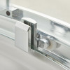 Hudson Reed Apex Chrome 1400mm Sliding Shower Door 8mm Glass (1950mm)