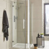 Hudson Reed Apex Chrome 760mm Shower Side Panel