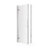 Apex 800mm Hinged Door Square Enclosure Package with Tray & Waste