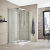Apex 1200mm x 900mm Offset Quadrant Shower Enclosure, Tray & Waste - Left Hand