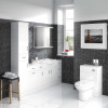 Mayford 1250mm Complete Furniture Package (Lawton BTW Pan & Seat & Concealed Cistern)