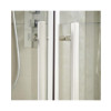 Hudson Reed Apex Chrome 760mm Hinged Shower Door 8mm Glass (1950mm)