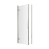 Hudson Reed Apex Chrome 800mm Hinged Shower Door 8mm Glass (1950mm)