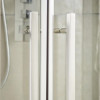 Hudson Reed Apex Chrome 900mm Hinged Shower Door