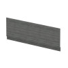 Anthracite Woodgrain 1700mm Bath Front Panel & Plinth