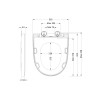 Metro Wrapover Soft Close Toilet Seat