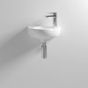 350mm Round Wall Hung Basin - 1 Tap Hole