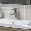 Nova Chrome Basin Mono Mixer & Slotted Sprung Basin Waste