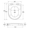 Kyte Comfort Height Back To Wall Toilet & Soft Close Seat