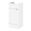 Hudson Reed Fusion White Gloss 400mm Basin Unit (355mm Deep)