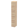 Hudson Reed Fusion Bleached Oak 300mm Floorstanding Tall Unit (355mm Deep)