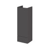 Hudson Reed Fusion Grey Gloss 300mm Base Unit (255mm Deep)