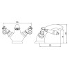 Otra Chrome Basin Mono Mixer & Slotted Sprung Basin Waste