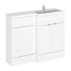 Hudson Reed 1000mm L Shape Polymarble Basin - Right Hand