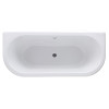 Kenton 1690mm x 745mm Freestanding Double Ended Bath & Pride Leg Set