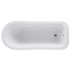 Brockley 1500mm x 730mm Freestanding Slipper Bath & Pride Leg Set