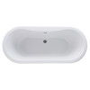 Kingsbury 1700mm x 730mm Freestanding Double Ended Bath & Pride Leg Set