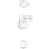 RAK Resort Back To Wall Rimless Toilet & Wrapover Soft Close Seat