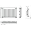 Kompact Type 11 Single-Panel Single Convector Radiator 600mm x 400mm