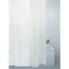 Plain Polyester Shower Curtain 2200mm x 2000mm - White
