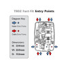Triton T80Z Fast-Fit 10.5kW Electric Shower - White & Chrome